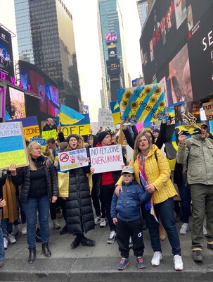 Демонстрации в Нью-Йорке: «Путина надо остановить!»