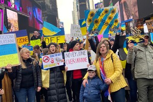 Демонстрації у Нью-Йорку: «Путіна треба зупинити!»
