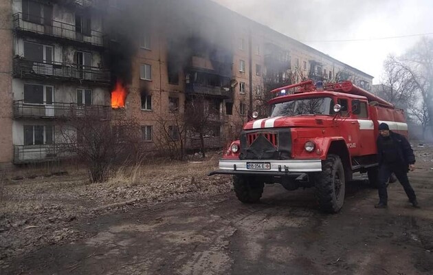 Войска  РФ непрерывно обстреливают Луганскую область