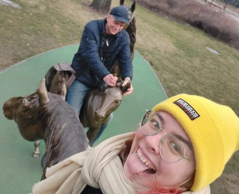 За день до войны семья Марии гуляла в парке и радовалась жизни