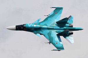 Украинская ПВО сбила вражеский истребитель Су-34 на харьковском направлении