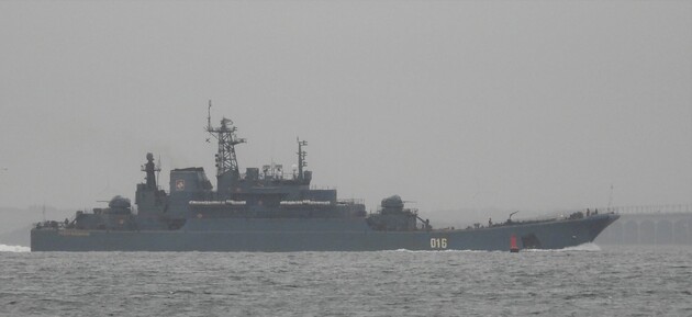 РФ вывела корабли в закрытый район для возможного ракетного удара по территории Украины