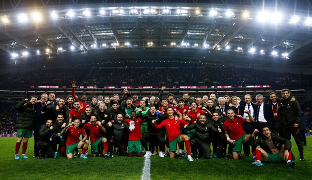 Португалія пробилася на чемпіонат світу (фото - twitter.com/selecaoportugal)