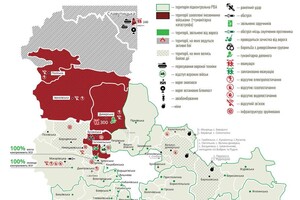Актуальная карта боев и ситуации в Киевской области