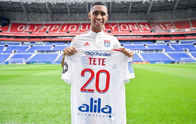 Тете гратиме під 20-м номером (фото - ol.fr)