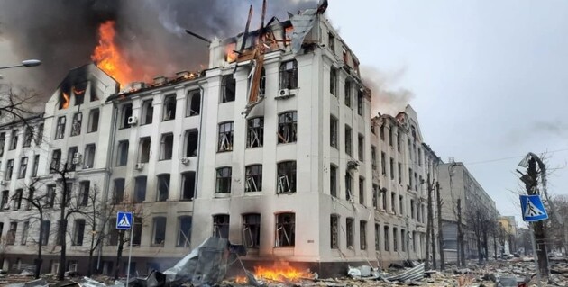 Войска РФ продолжают обстреливать центр Харькова из 