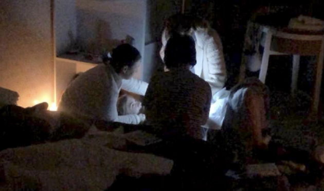 Пологи у квартирі в окупованій Бучі 8 березня - автор фото чоловік породіллі