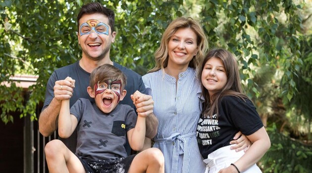 Через війну діти та дружина Зеленського не бачились із ним вже більше місяця.