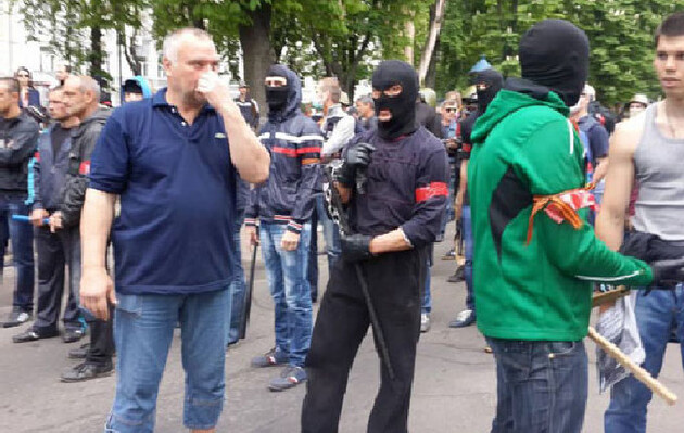 Події 2 травня 2014 року, місцеві сепаратисти. Фото: Newsru.ua, ілюстративне