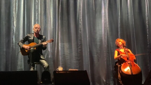 Стінг та Ярослава Трофимчук зіграли пісню Russians