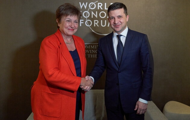 Зеленский и Георгиева обсудили послевоенное восстановление Украины