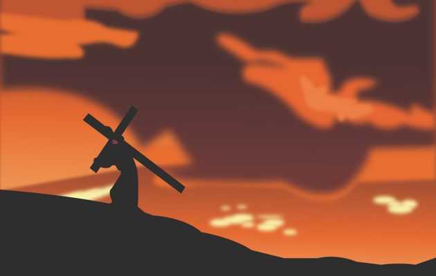 Христос вивихнув плече, доки ніс хрест