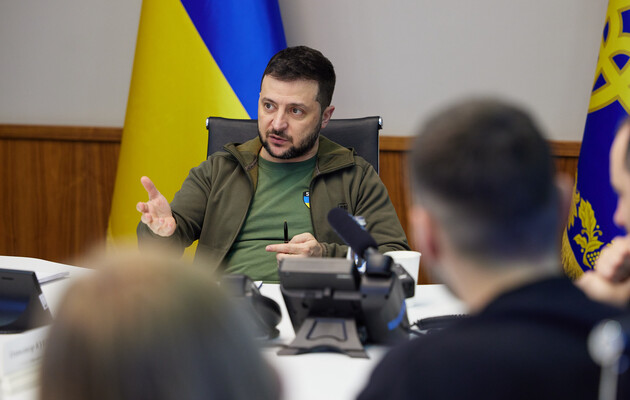 Президент Украины обсудил с председателем Евросовета усиление санкционного давления на Россию