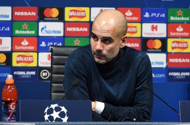 Гвардиола тренирует "Ман Сити"