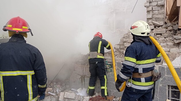Спасатели ликвидировали пожар, возникший в результате обстрела в Киеве - ГСЧС