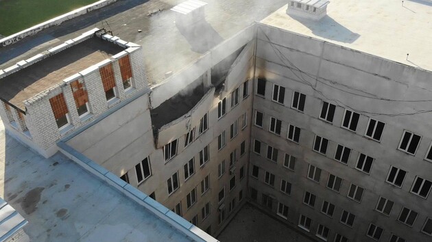 В Харькове оккупанты обстреляли больницу и жилые дома — ГСЧС