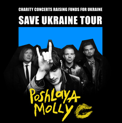 Группа «Пошлая Молли» проведет благотворительный тур в Европе и Стамбуле