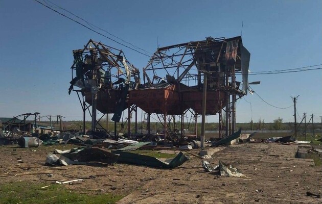 Войска РФ уничтожили два зернохранилища в Днепропетровской области