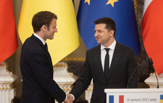 Макрон зробив не надто оптимістичний прогноз щодо вступу України в ЄС 