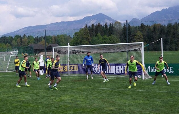 Українці ведуть підготовку до матчу із Шотландією