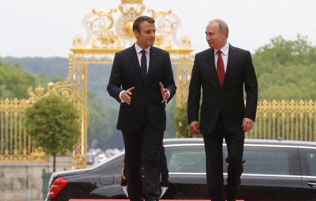 Макрон предлагал уступить суверенитет Украины, чтобы Путин сохранил лицо — Зеленский