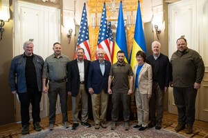 Зеленський у Києві зустрівся з делегацією сенату США