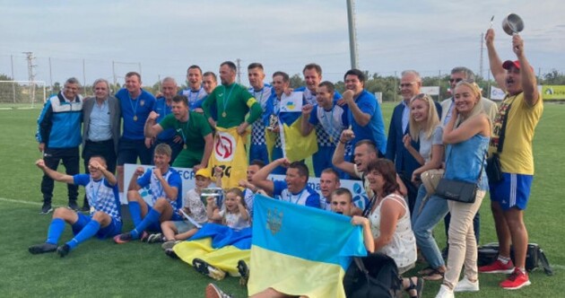 Паралимпийская сборная Украины выиграла чемпионат мира по футболу