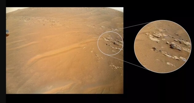 Хребет схожий на структури Землі