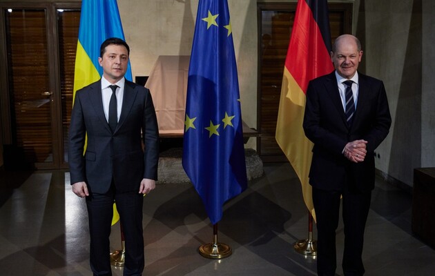 Оборона і вступ до ЄС: Зеленський провів «продуктивні» переговори з канцлером Німеччини