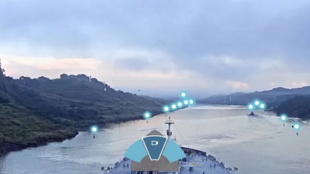 Вантажний корабель слідував під керуванням штучного інтелекту