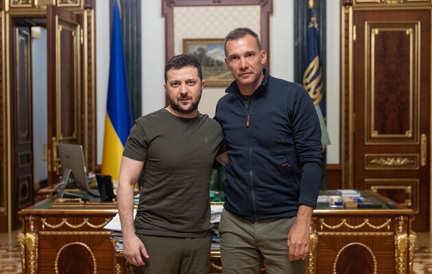 Андрей Шевченко стал первым амбассадором платформы United24 для помощи Украины