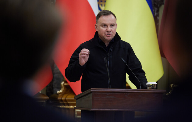 Президент Польши Анджей Дуда выступит перед Верховной Радой Украины