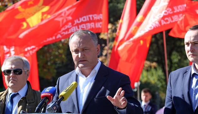 Экс-президент Молдовы Додон задержан по подозрению в госизмене