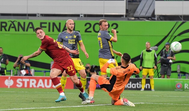 "Рома" забила единственный гол в первом тайме