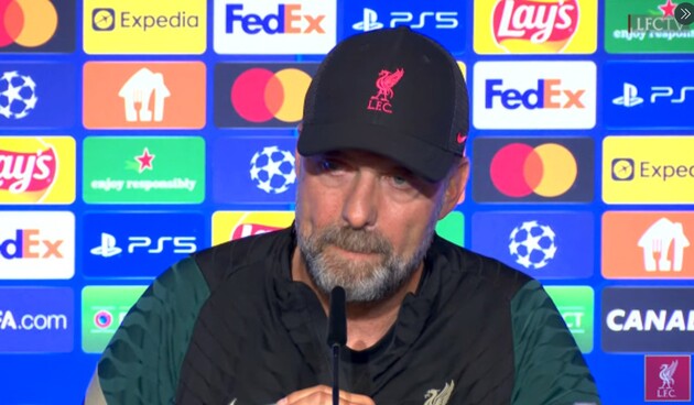 Клопп наголосив на важливості відповіді агресору