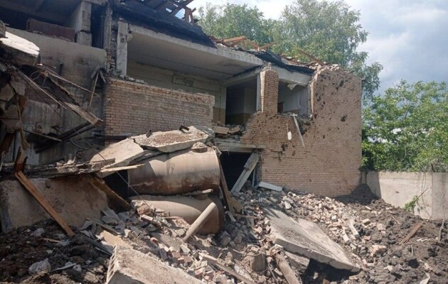 На фото обстріл цивільних на Донбасі