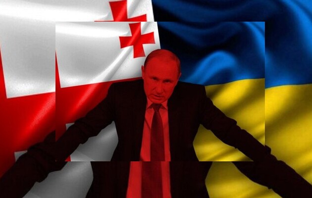 В Грузии граждане РФ ударили грузинку за флаг Украины