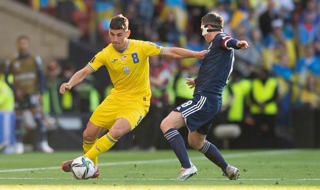 Збірна України показала дуже високий рівень футболу - Маліновський
