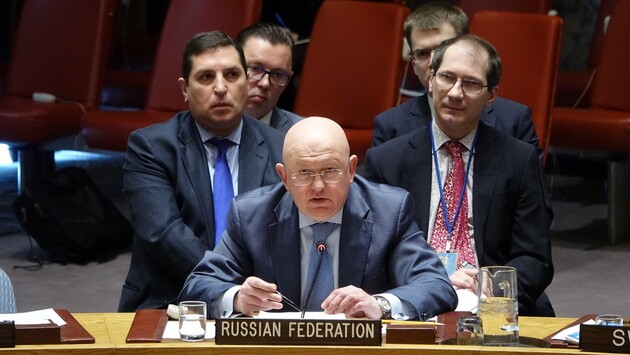 Посол Росії вийшов із зали Радбезу ООН, щоб не слухати критику президента Євроради