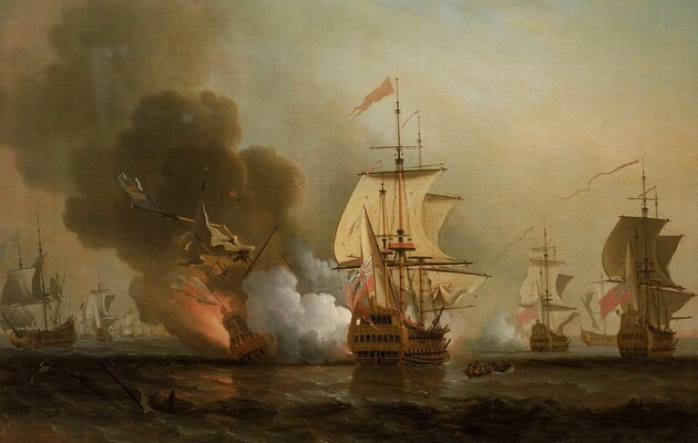 Корабль "Сан Хосе" затонул в 1708 году