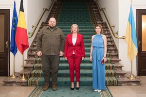 Стефанчук посетил Бельгию и поблагодарил за поддержку Украины