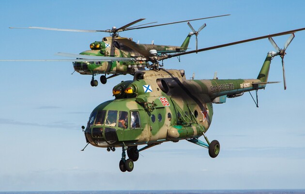 Украинские военные сбили вертолет РФ в Херсонской области