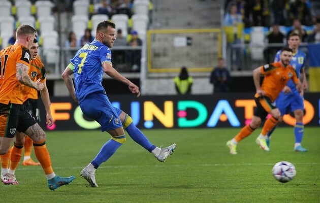 Збірна України втратила очки у Польщі