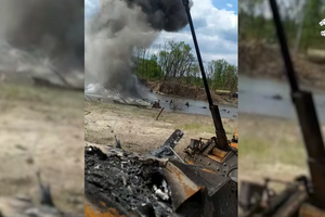 Сили спеціальних операцій показали, як знищили понтонну переправу окупантів на Луганщині — відео