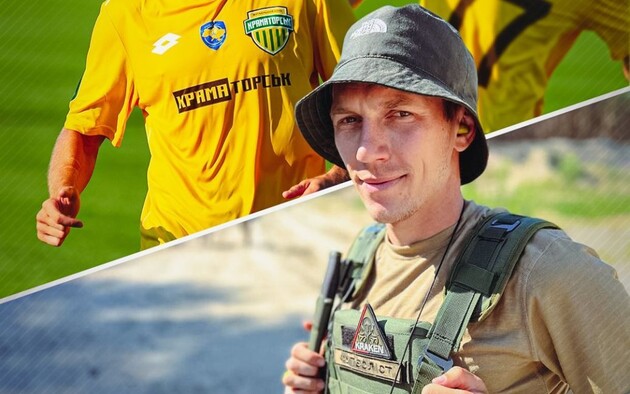 Український футболіст воює у складі Kraken