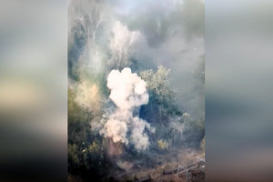Українські захисники перетворили на металобрухт танк та дві БМП окупантів — відео