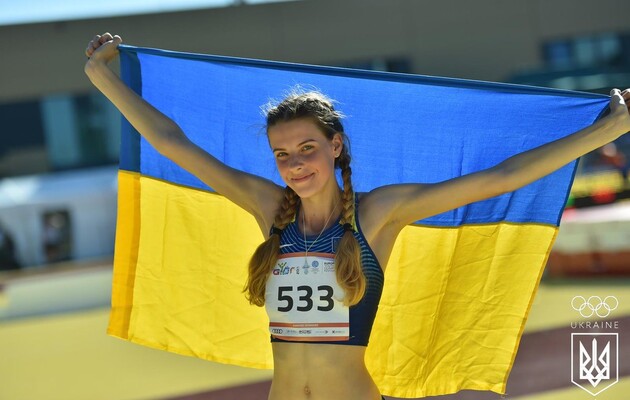 Украинская легкоатлетка Магучих с рекордом сезона завоевала золото на этапе Бриллиантовой лиги