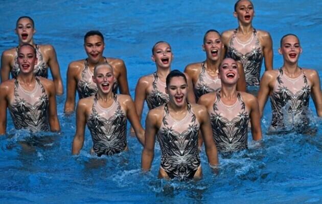 Раніше українки здобули одну золоту і одразу п'ять срібних медалей в артистичному плаванні