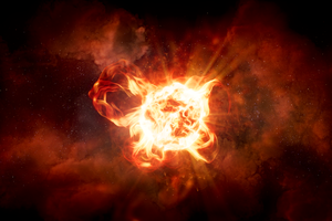 Найбільша зірка Чумацького Шляху повільно вмирає, і вчені за цим спостерігають