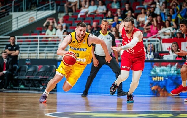 Сборная Украины по баскетболу победила Грузию в квалификации ЧМ-2023